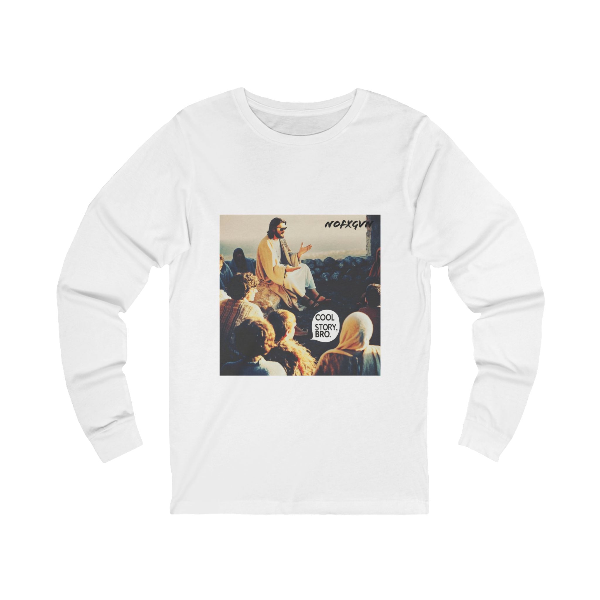 Vintage 'Cool Story Bro' Long Sleeve Tee