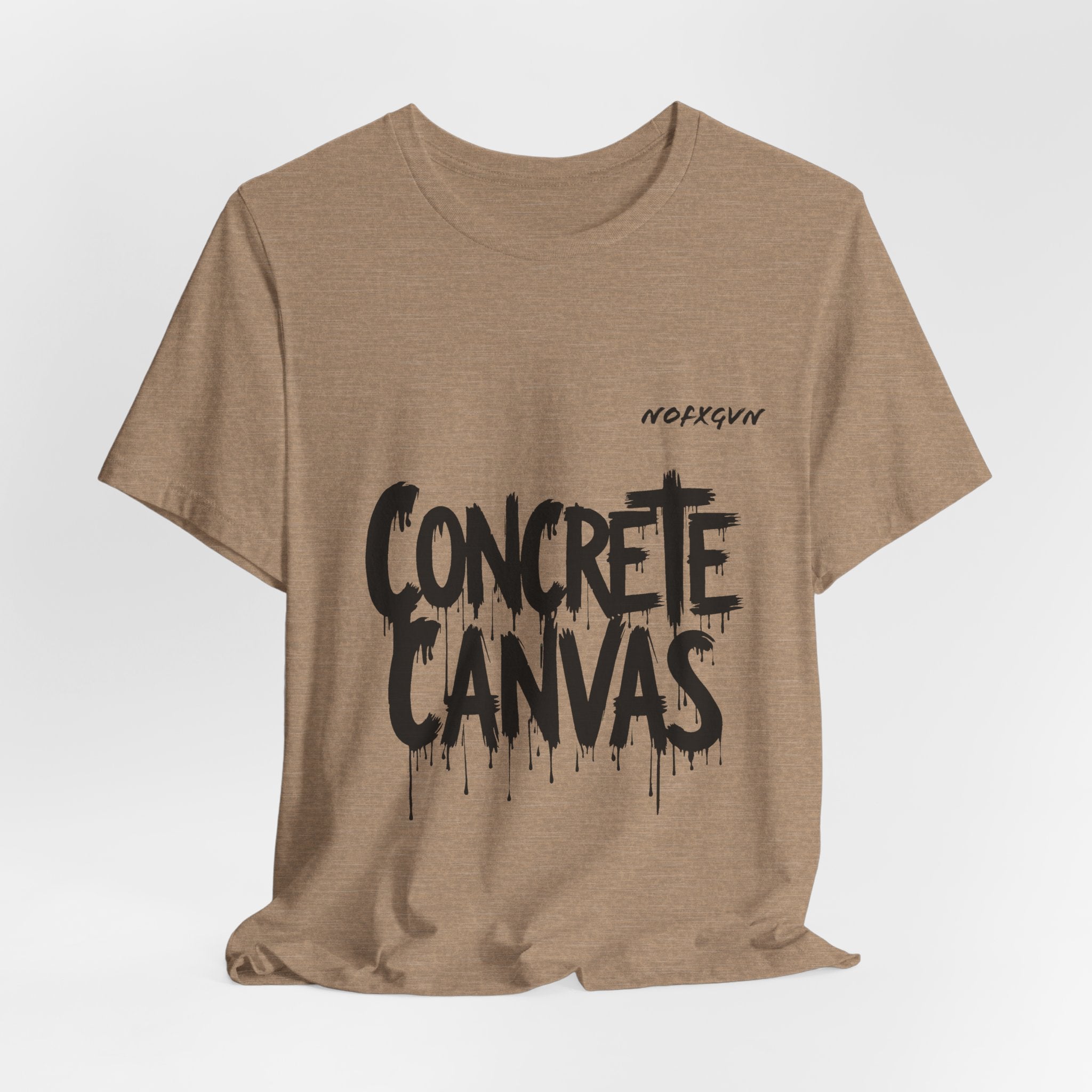 Concrete Canvas Tee — Urban Graffiti Graphic T-Shirt