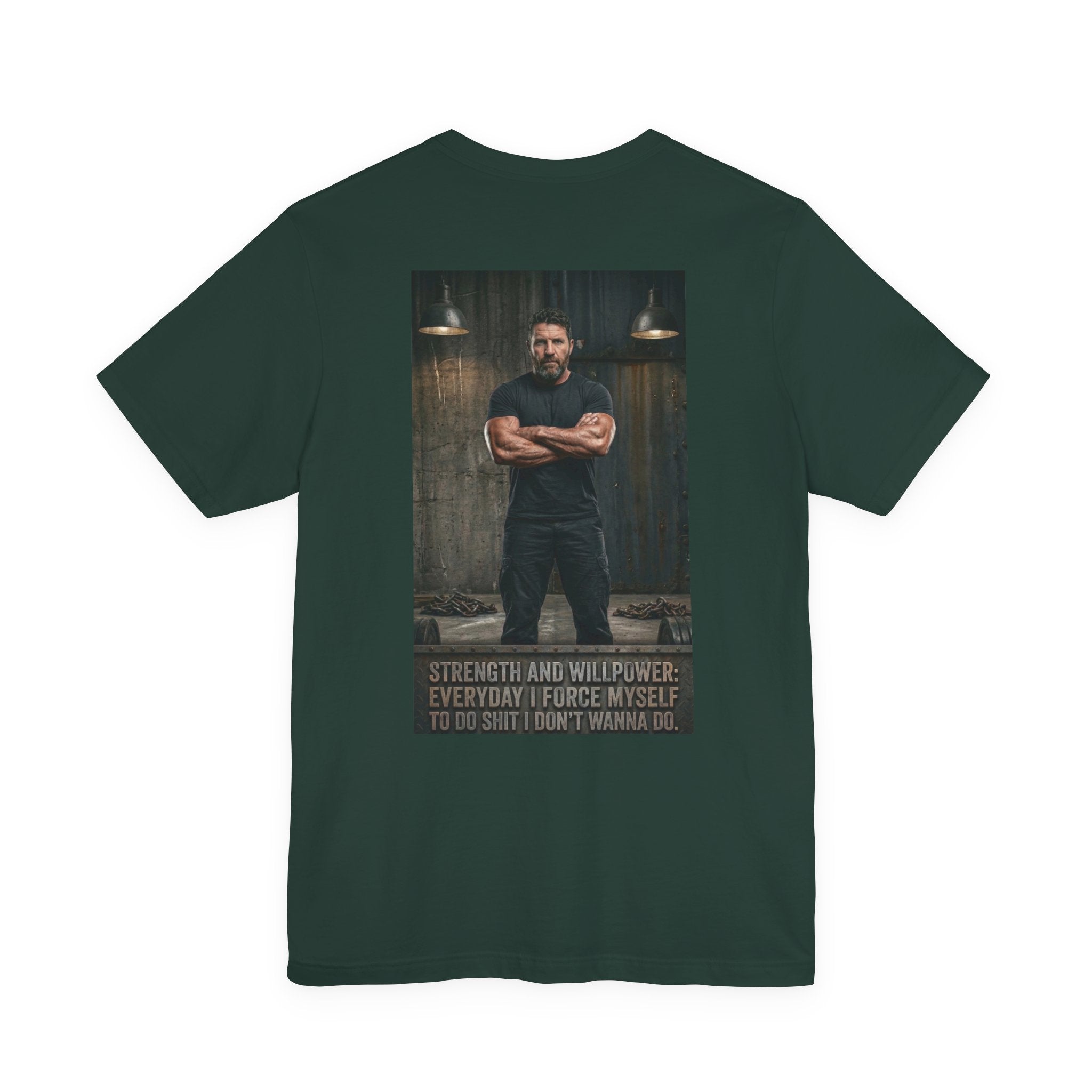 Strength and Willpower Tee — view 5 | NOFXGVN
