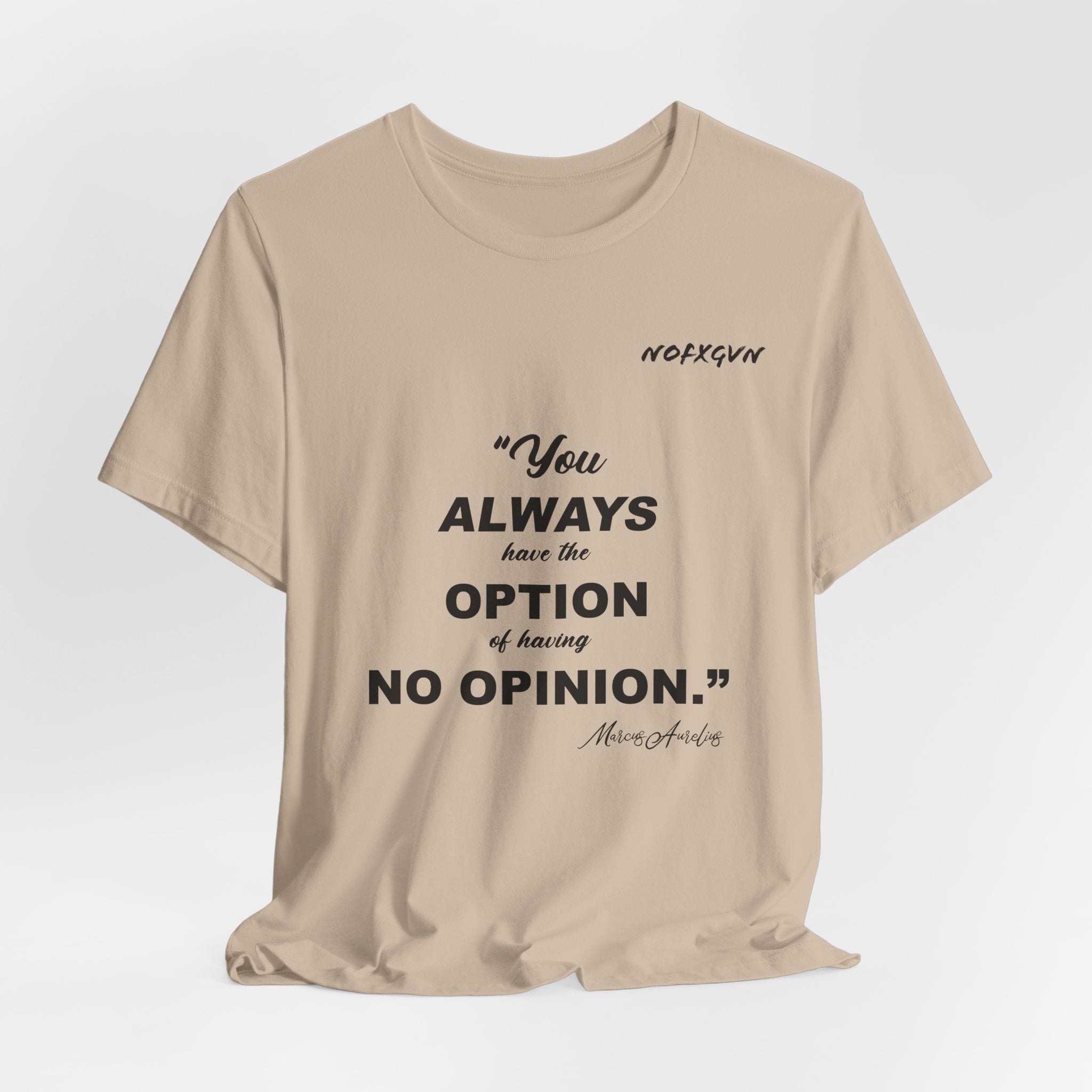 Marcus Aurelius Quote Tee