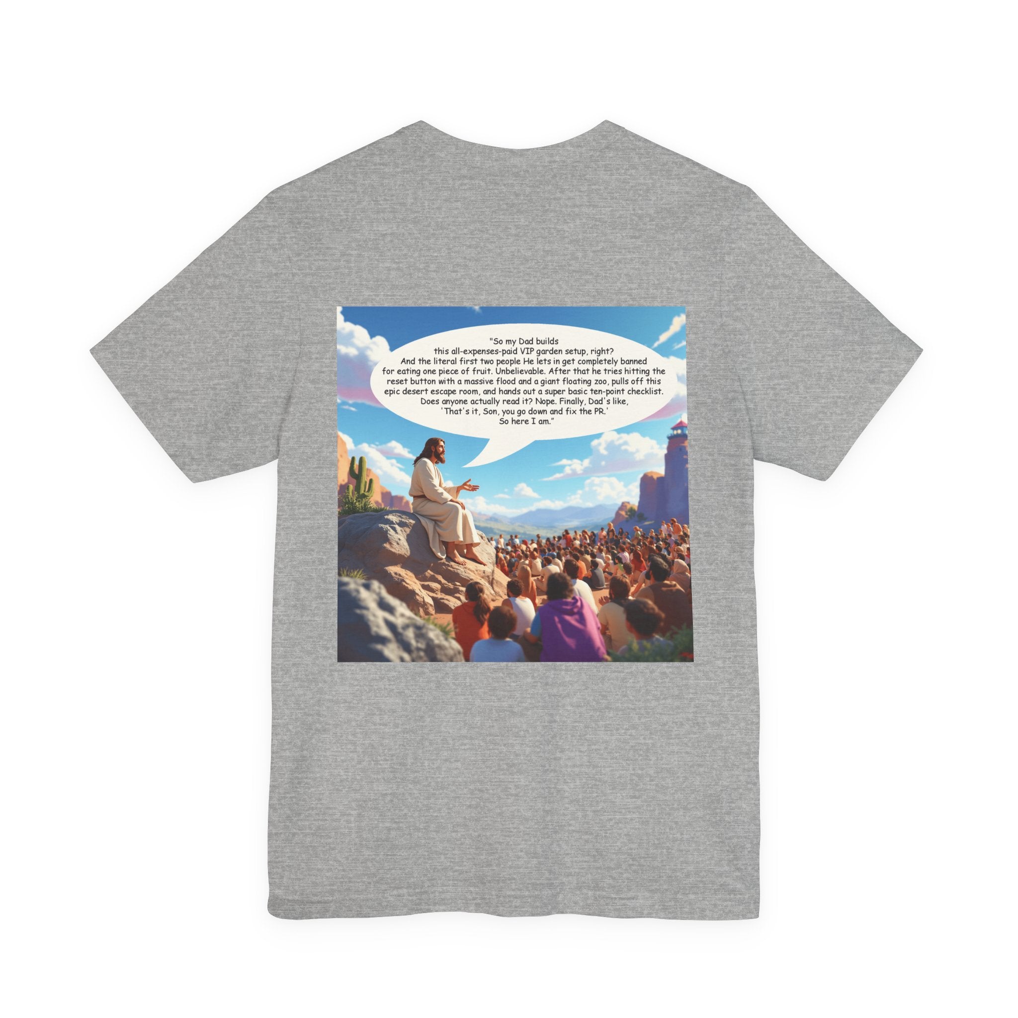 Jesus Story Graphic Tee — view 4 | NOFXGVN
