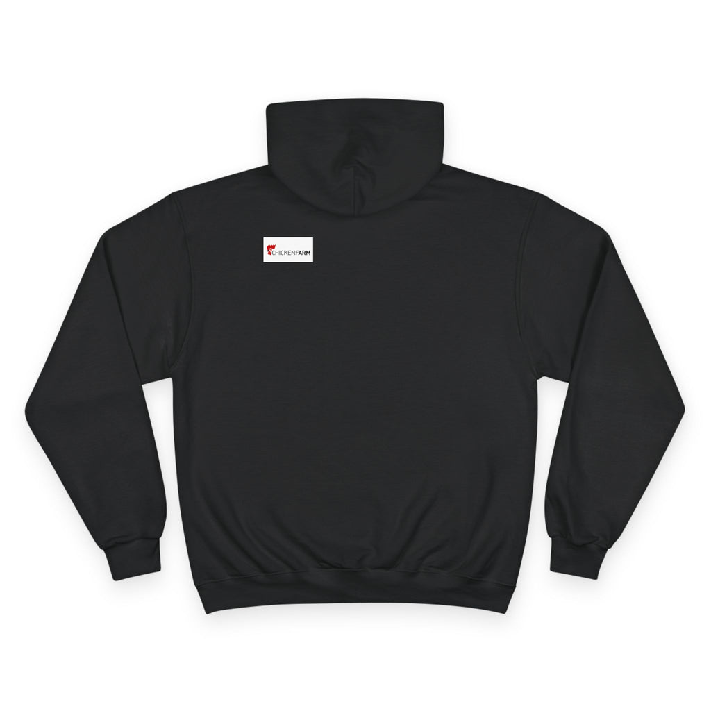 DZLFRK White Text Champion Hoodie