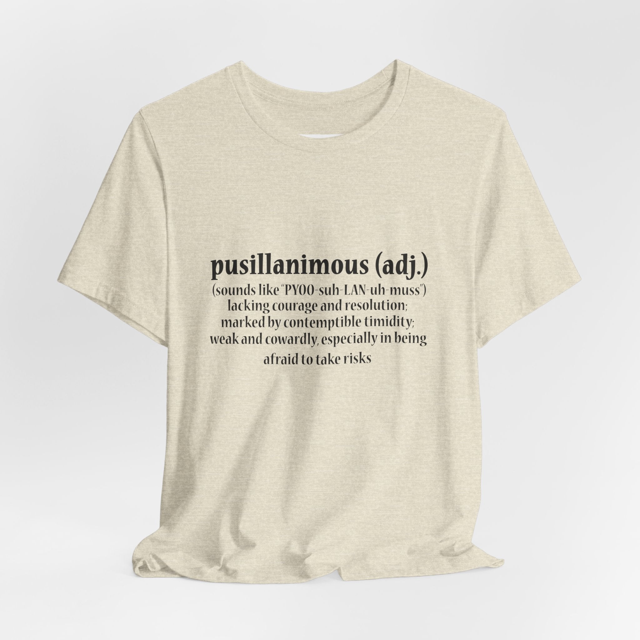 Pusillanimous - light colours