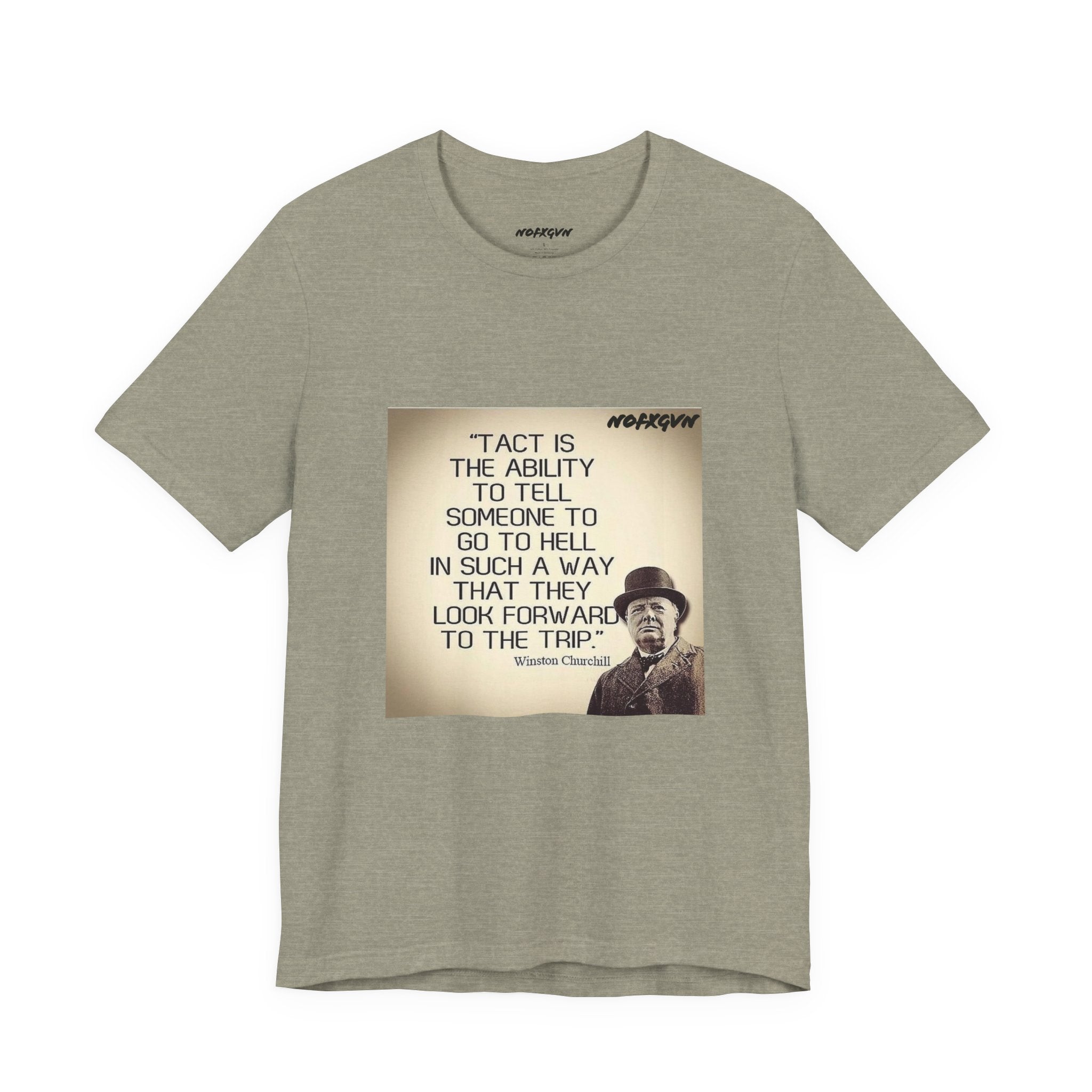 CHURCHILL Quote Tee