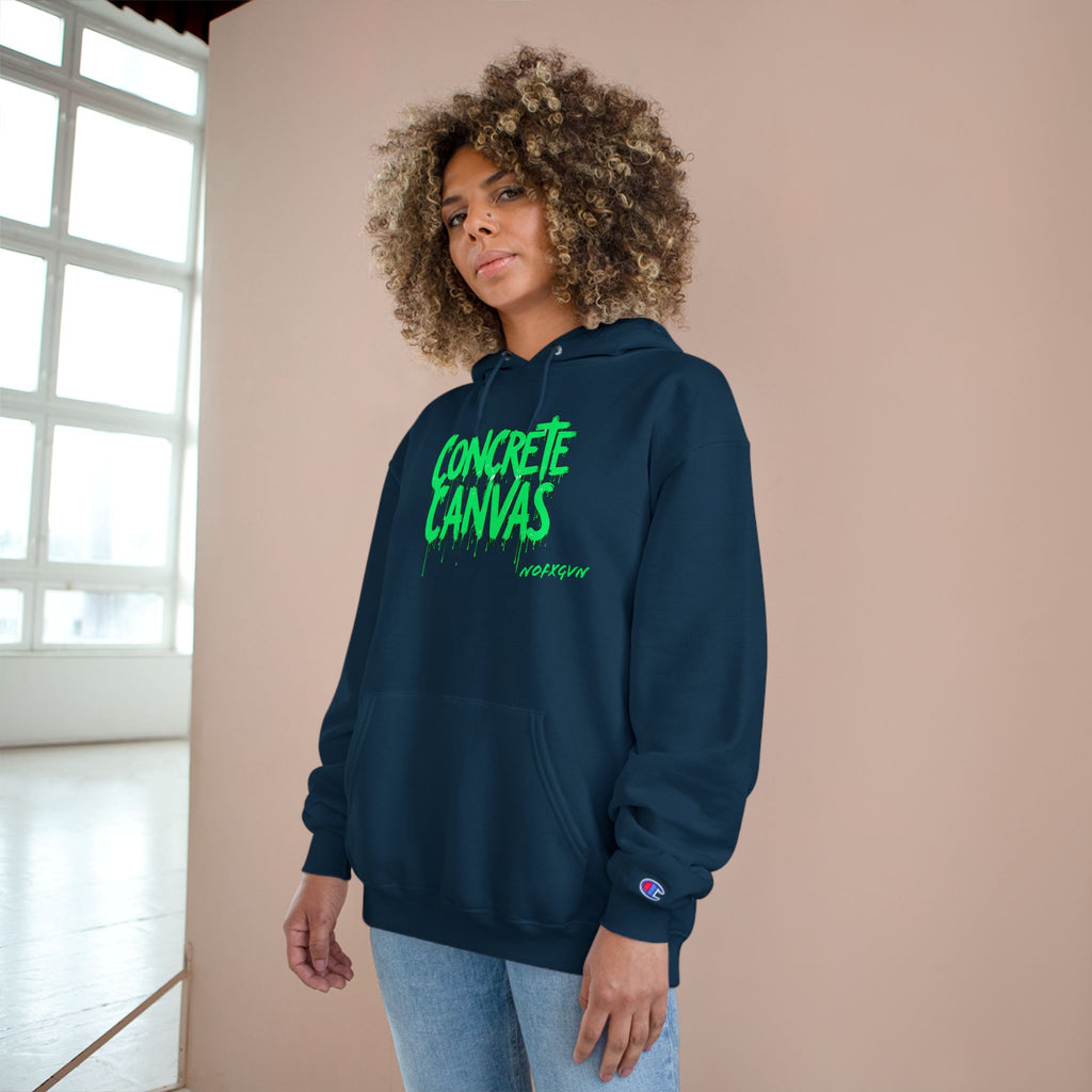 'Concrete Canvas'  Champion Hoodie