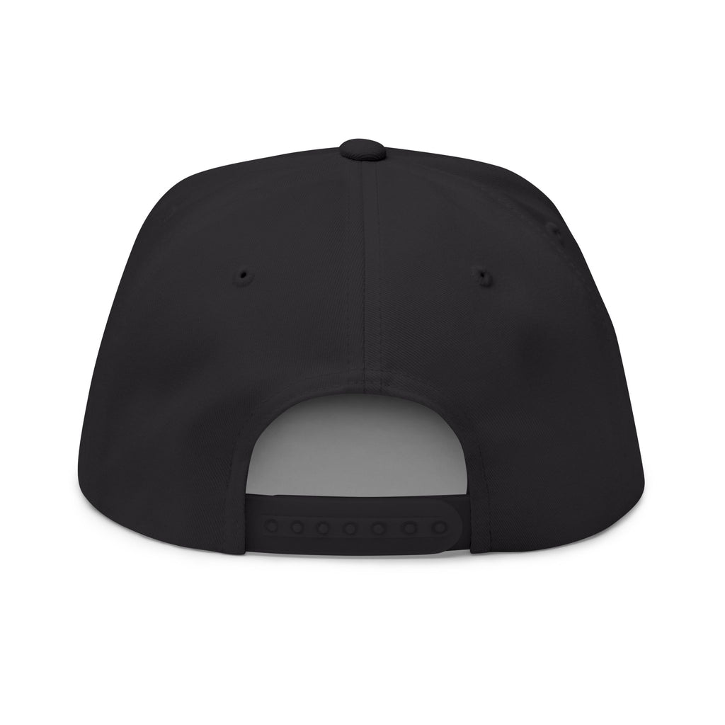 DZLFRK Script Logo Flat Bill Cap | Embroidered Snapback