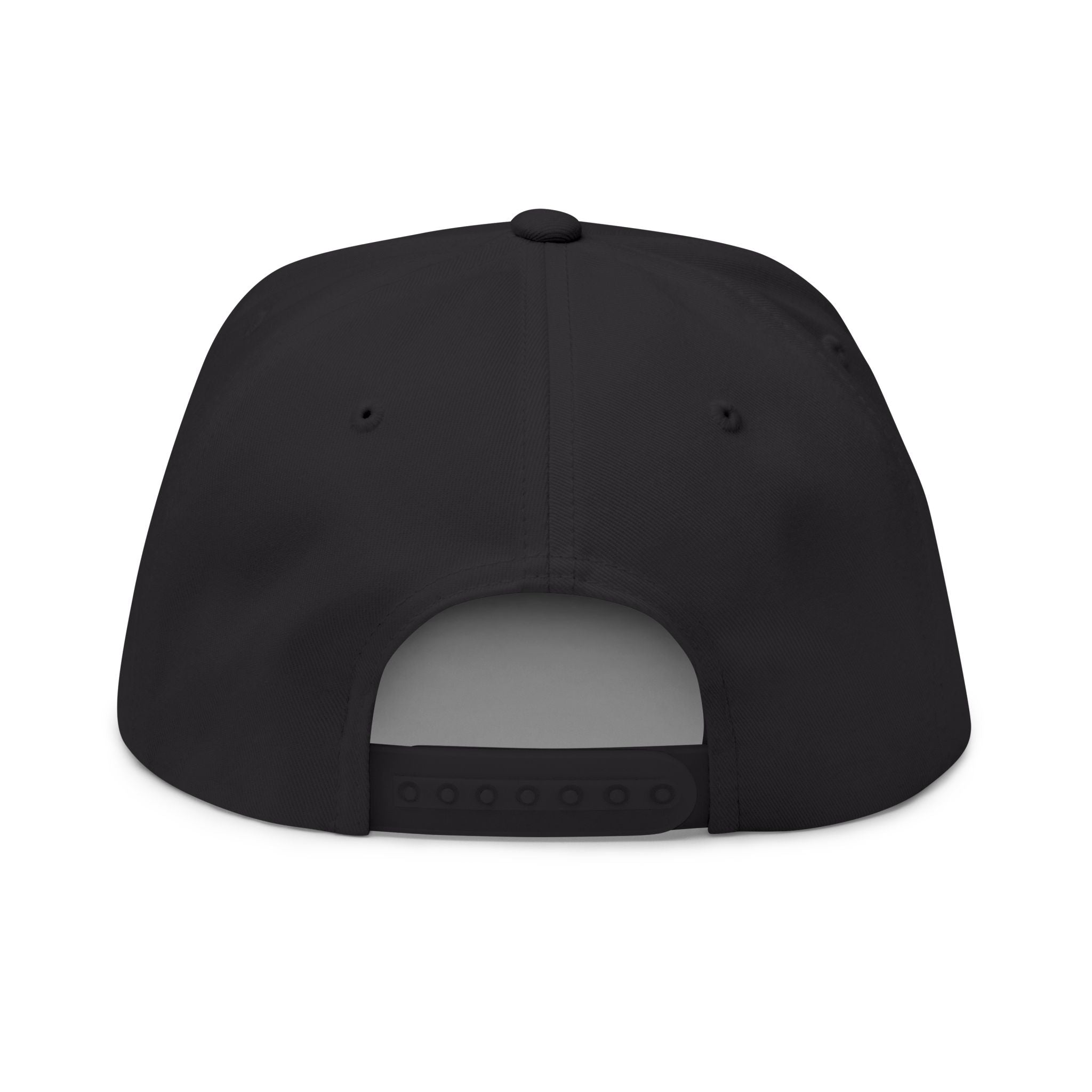 DZLFRK Script Logo Flat Bill Cap | Embroidered Snapback