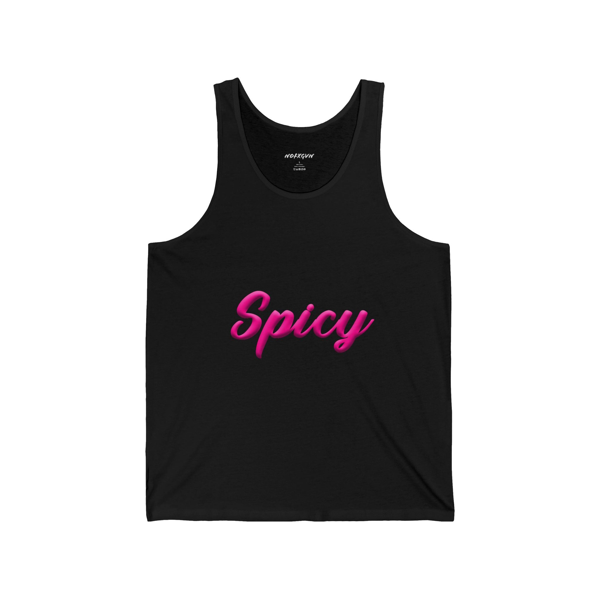 Spicy Ladies Tank Top in Black | NOFXGVN
