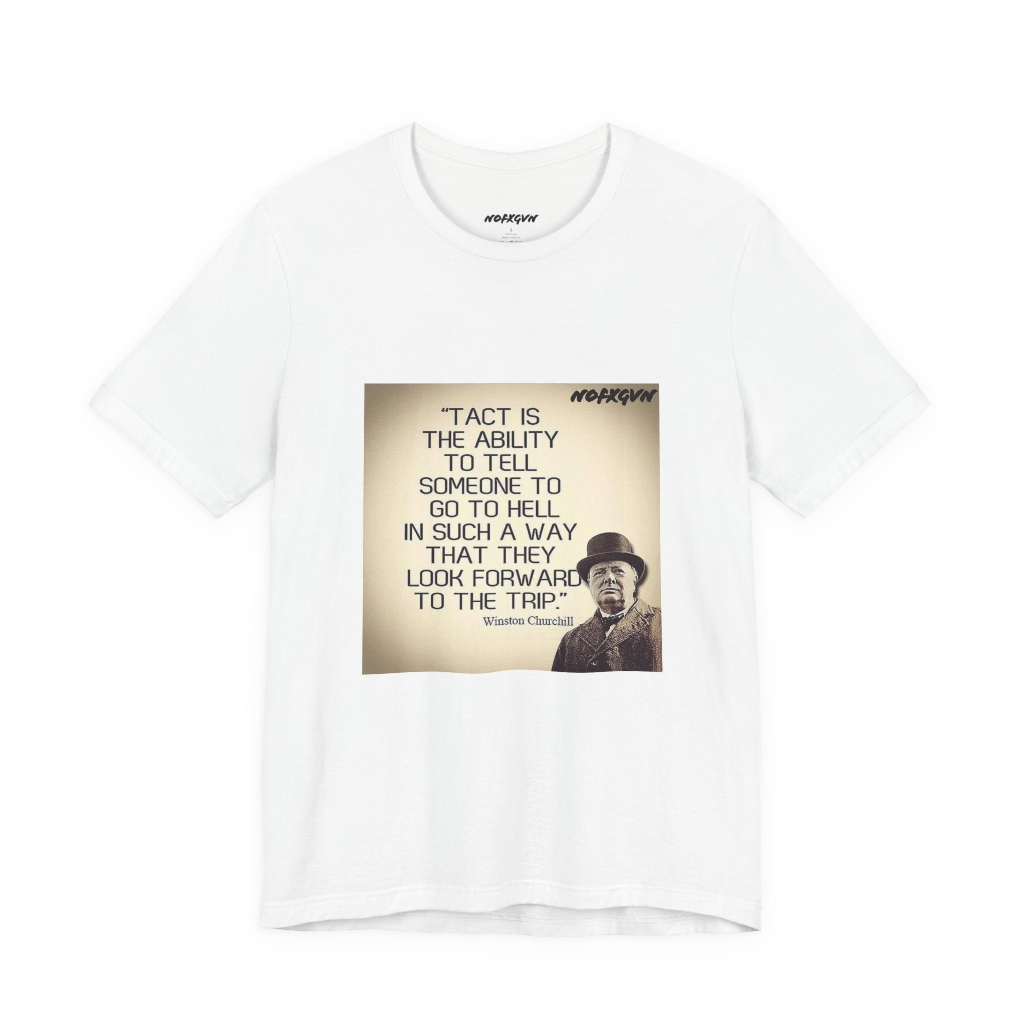 CHURCHILL Quote Tee