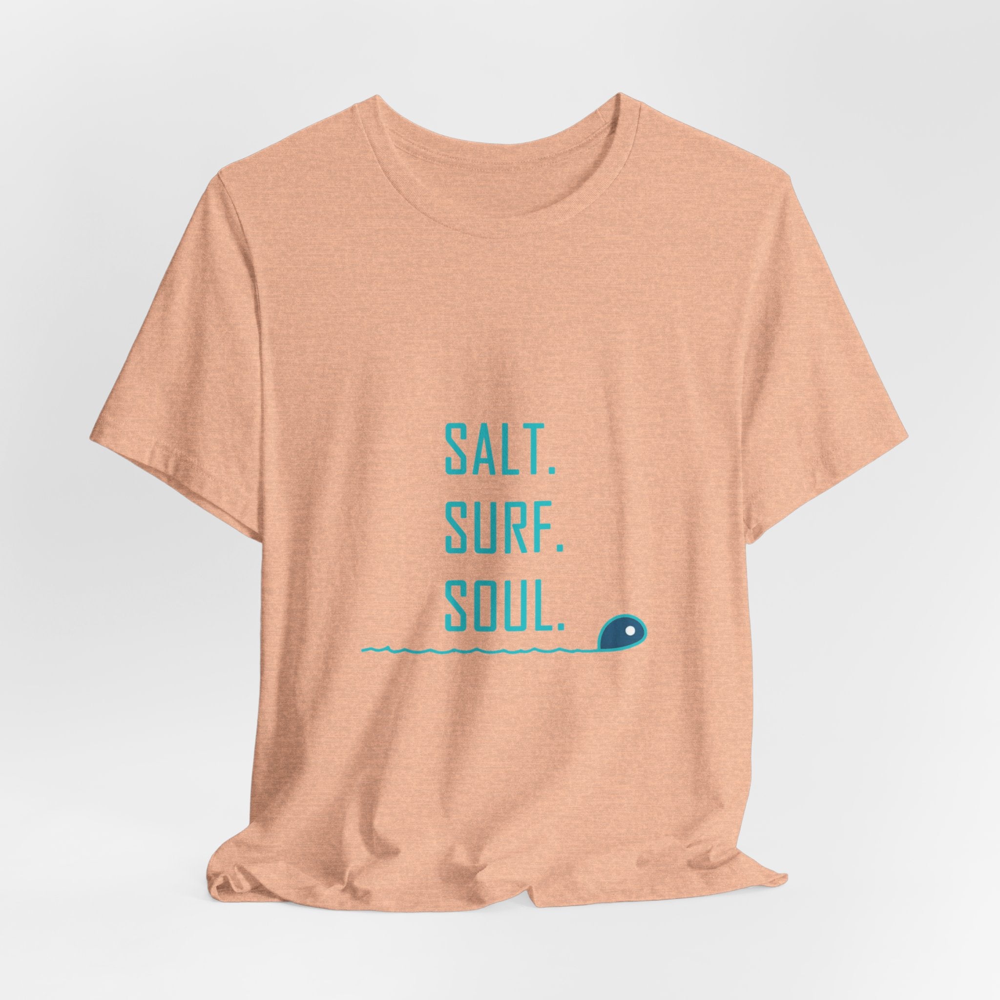 Salt. Surf. Soul. Tee — Minimal Surf Graphic T-Shirt
