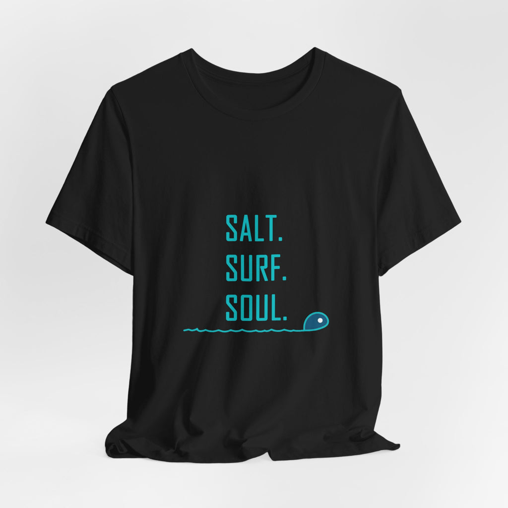 Salt. Surf. Soul. Tee in Black | NOFXGVN
