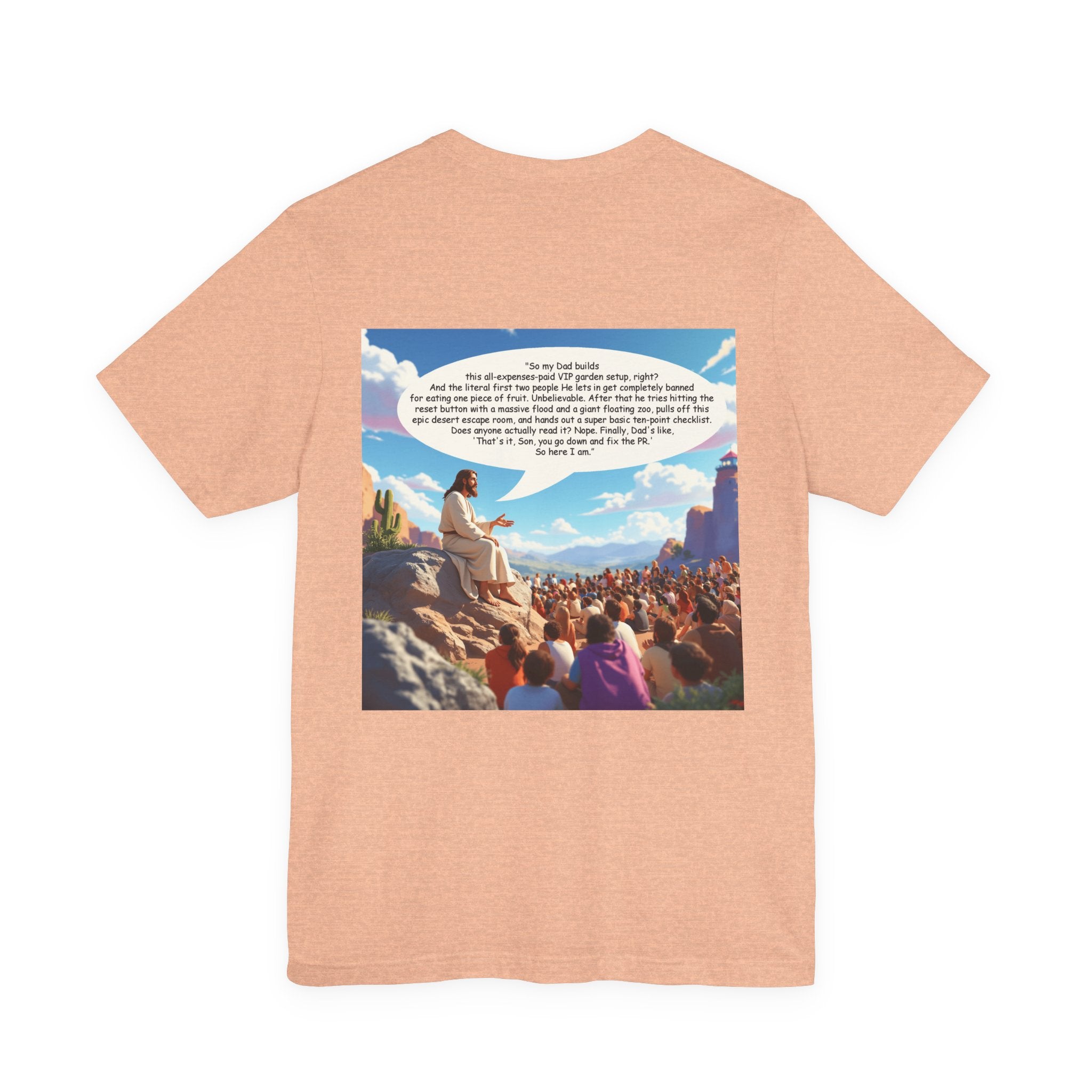 Jesus Story Graphic Tee — view 5 | NOFXGVN