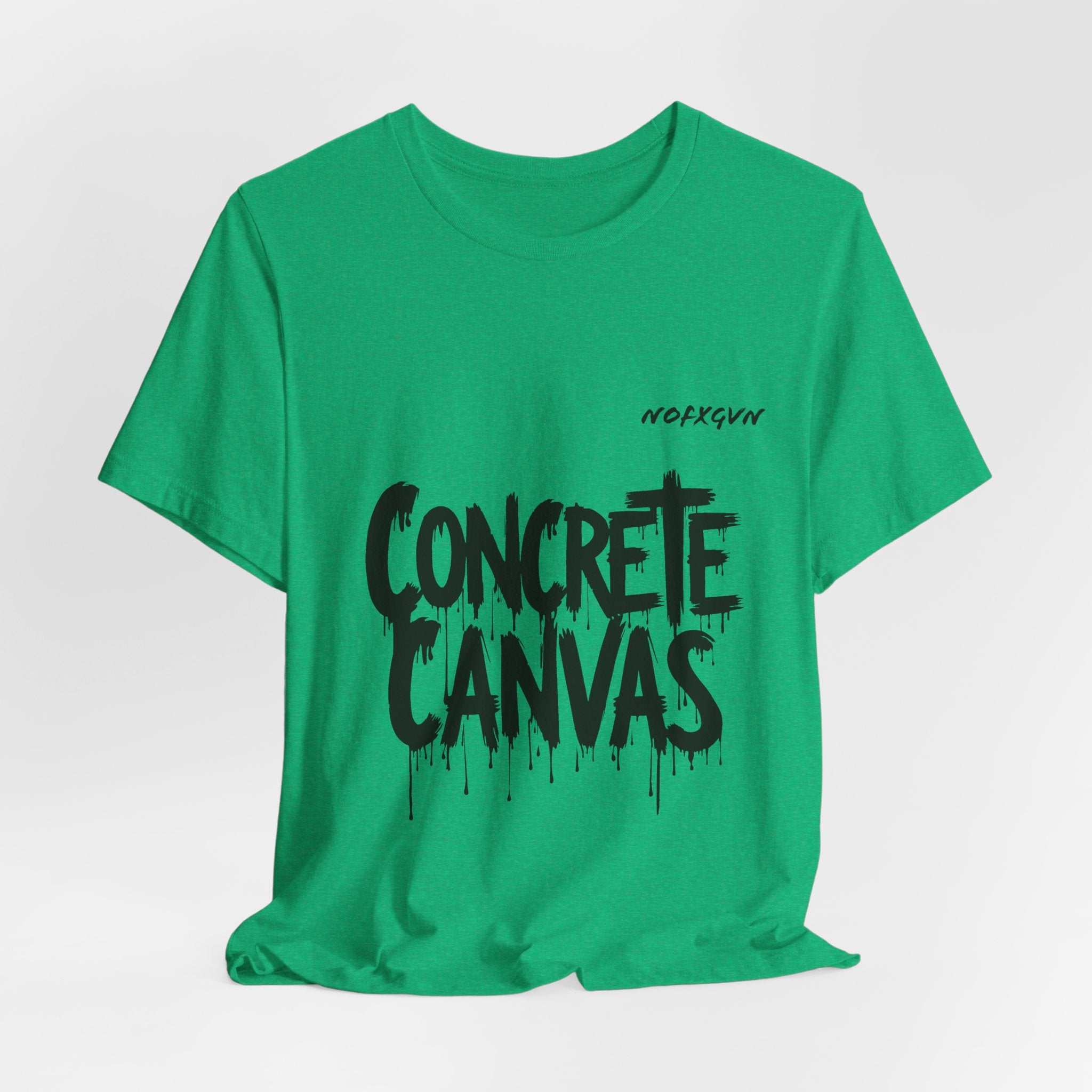 Concrete Canvas Tee — Urban Graffiti Graphic T-Shirt
