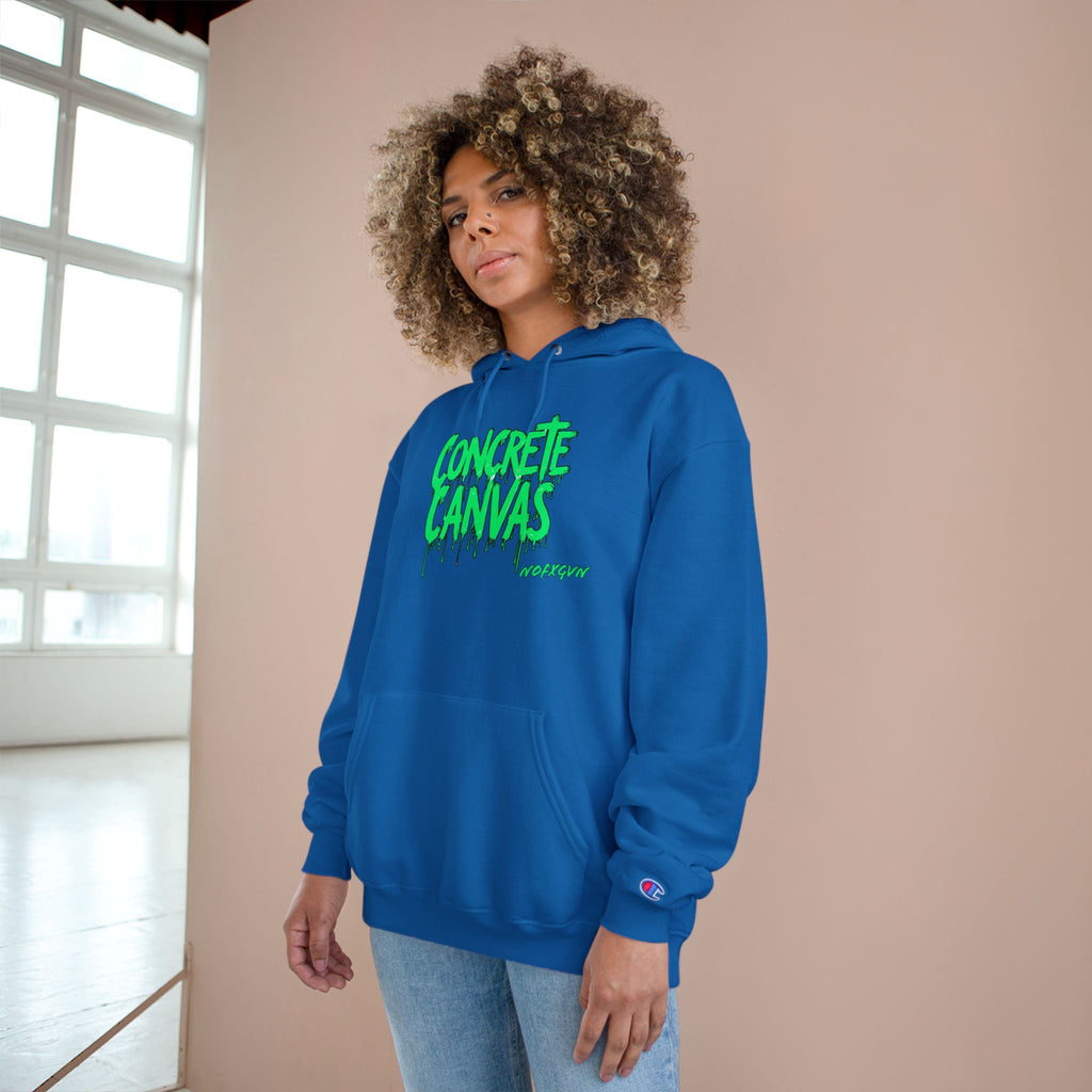 'Concrete Canvas'  Champion Hoodie