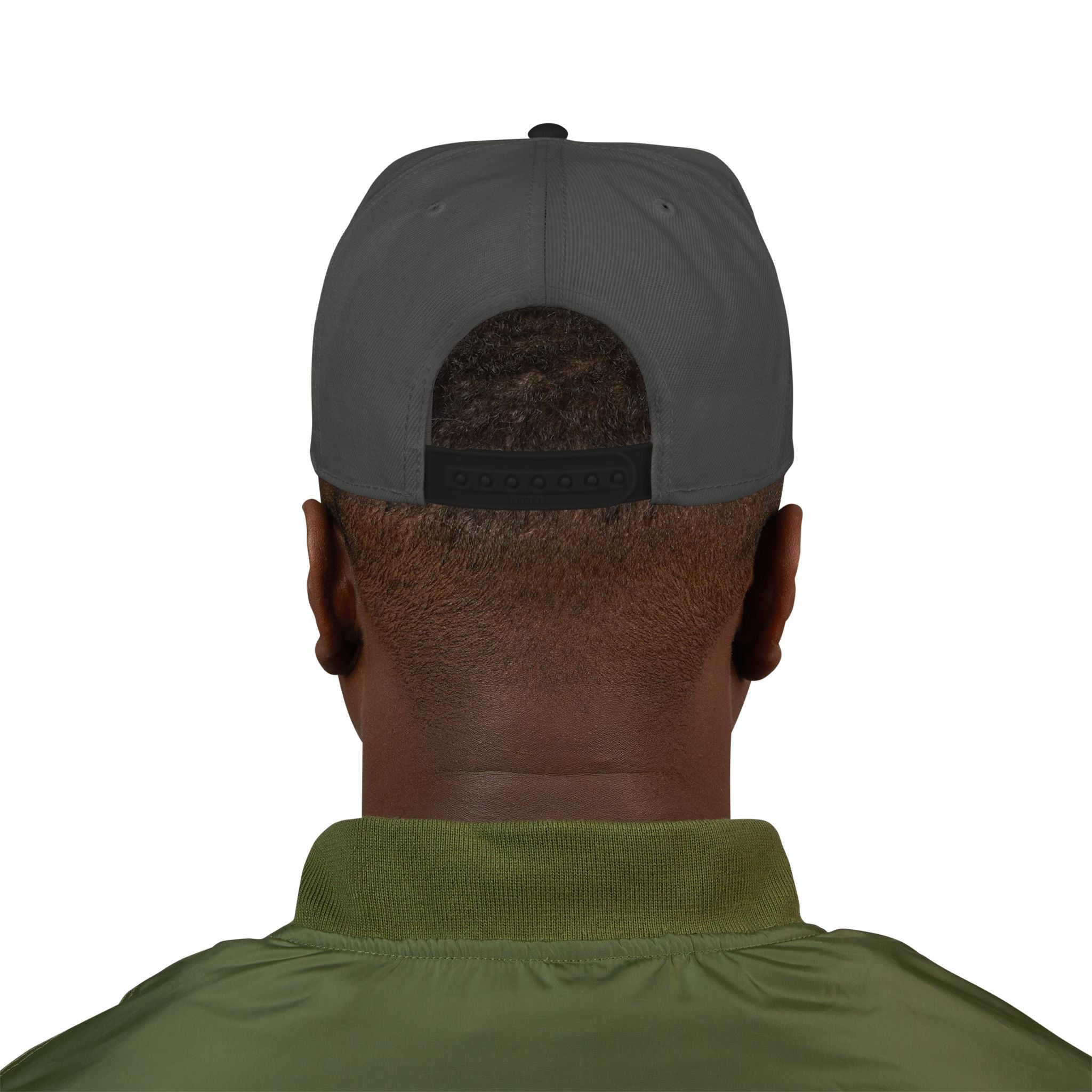 'Dirt. Sweat. Diesel.' Embroidered Snap-Back.
