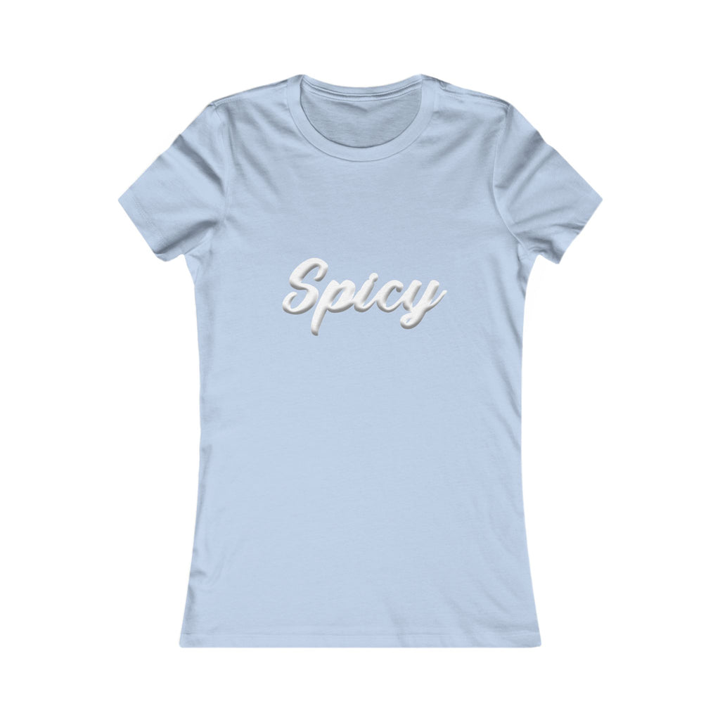 Spicy Women's Tee - White Script