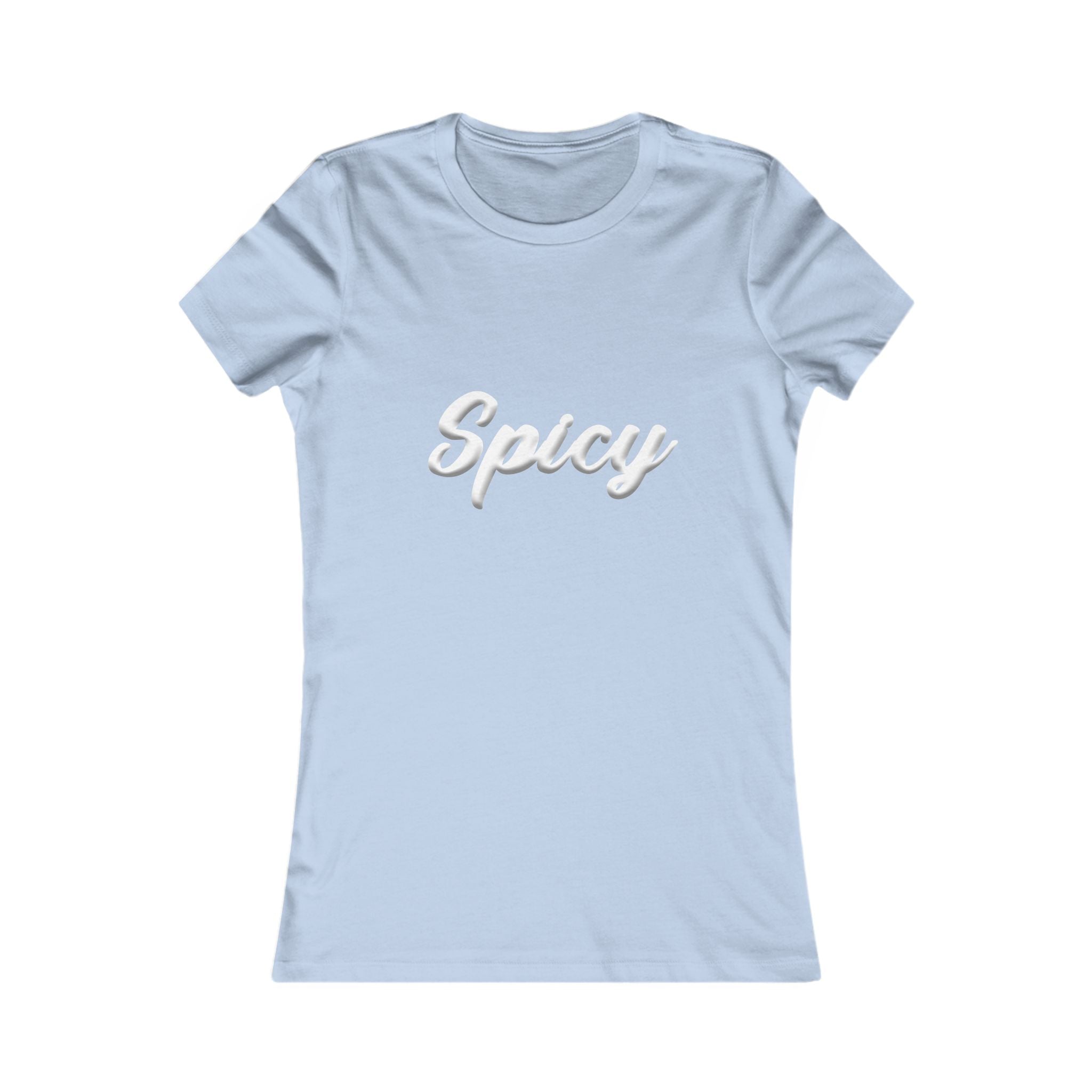 Spicy Women's Tee - White Script