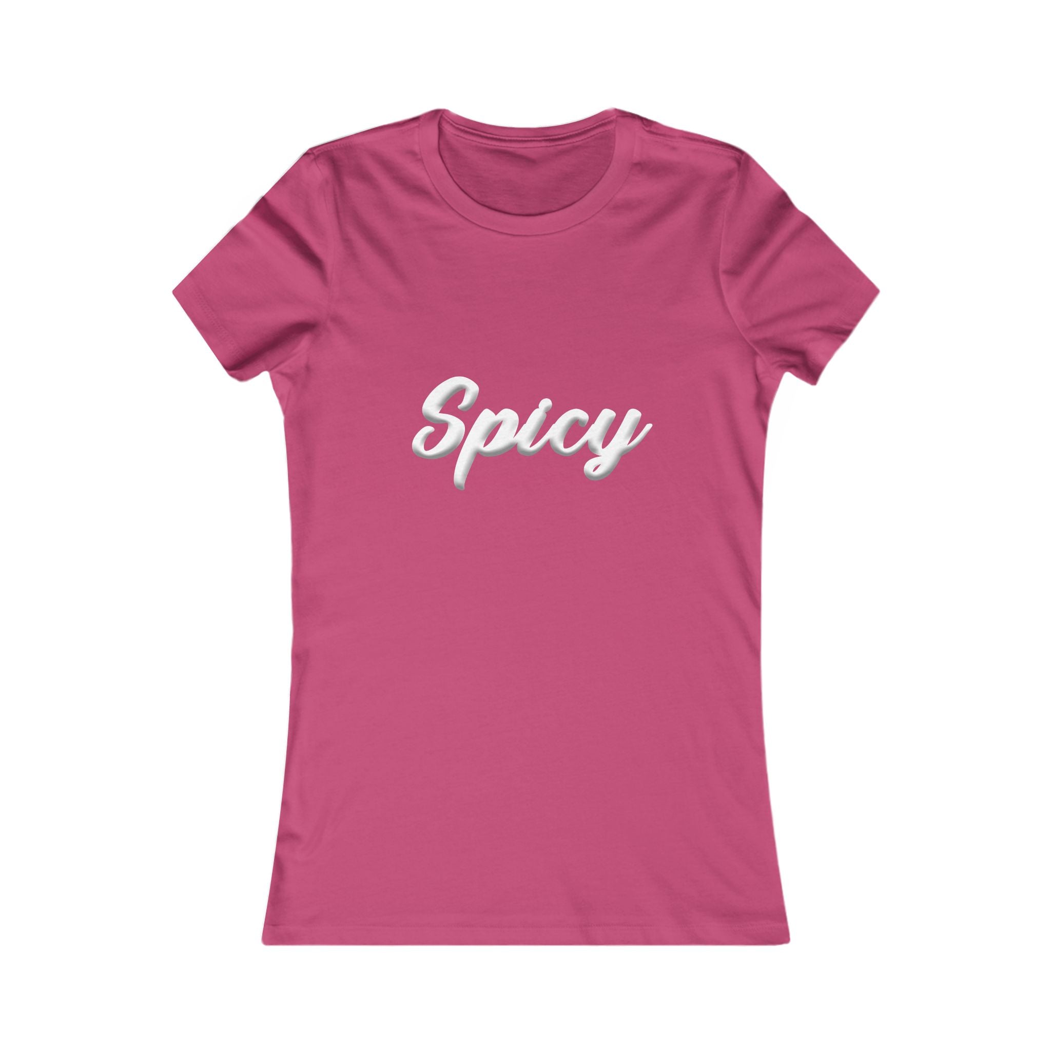 Spicy Women's Tee - White Script