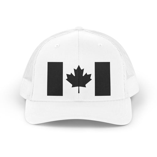 Canada Maple Leaf Trucker Hat in White | NOFXGVN