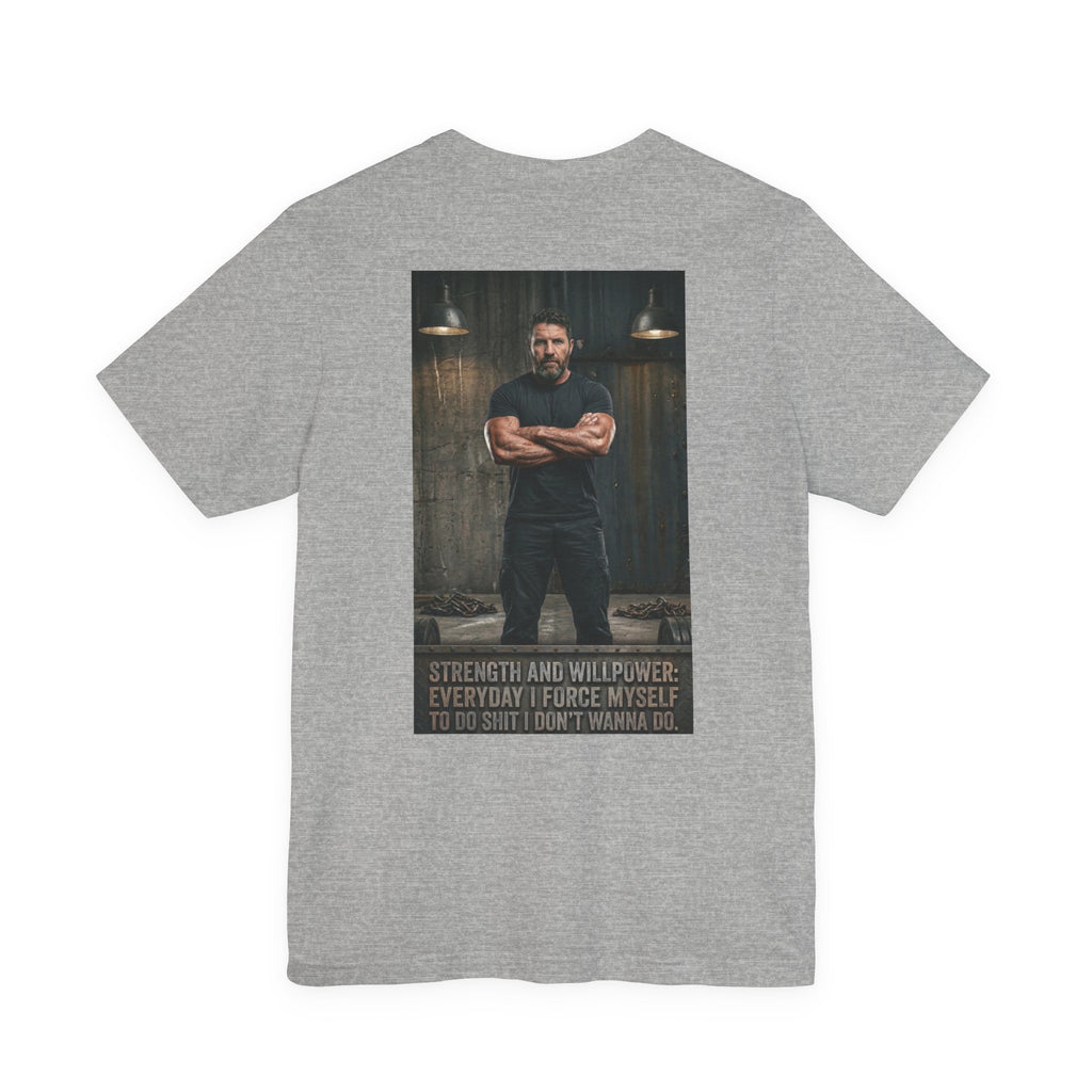 Strength and Willpower Tee — view 7 | NOFXGVN