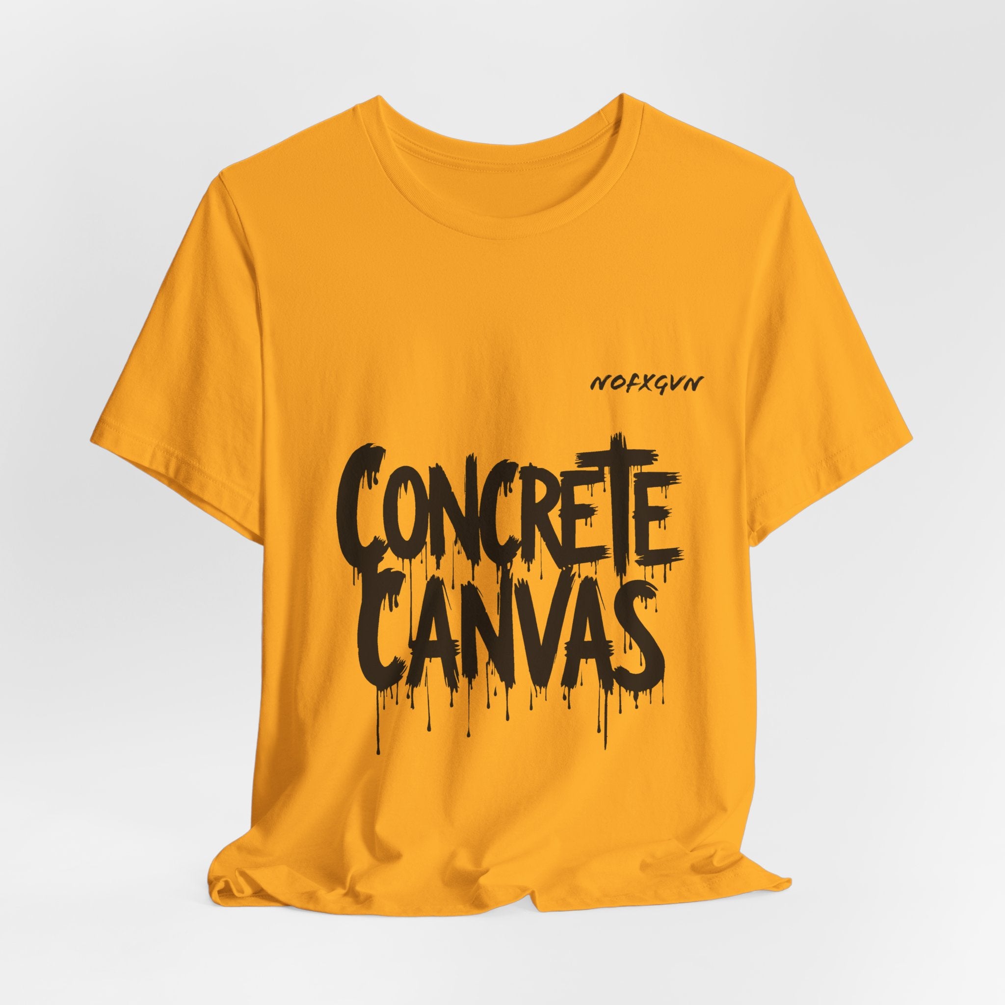 Concrete Canvas Tee — Urban Graffiti Graphic T-Shirt