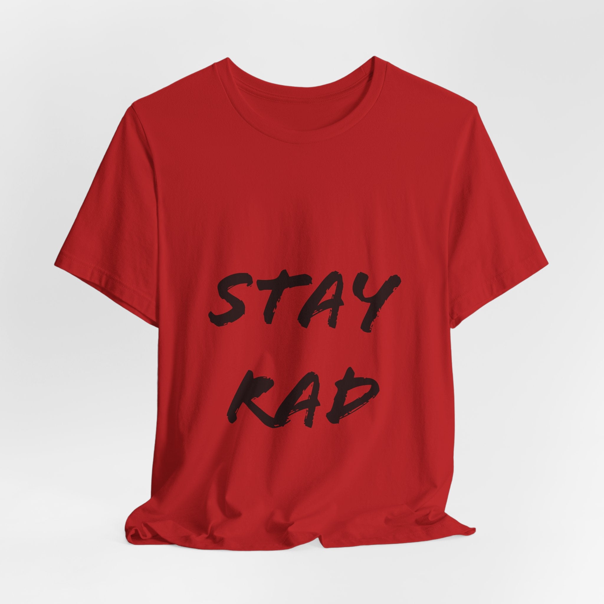 Stay Rad T-Shirt in Red | NOFXGVN
