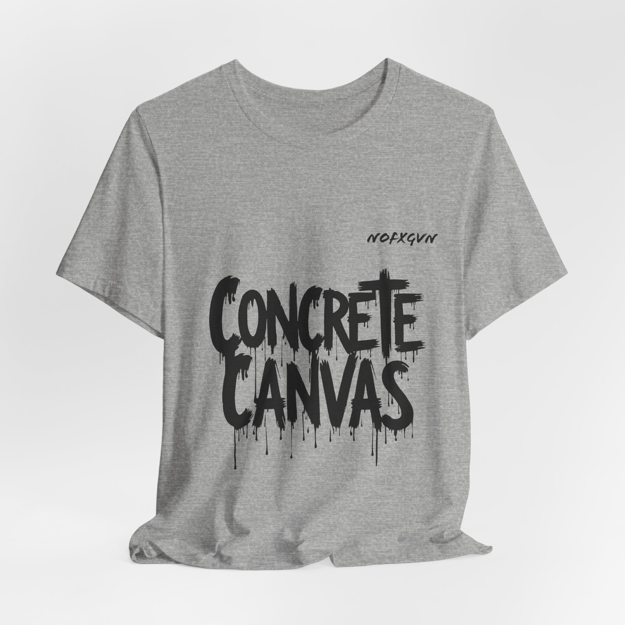 Concrete Canvas Tee — Urban Graffiti Graphic T-Shirt