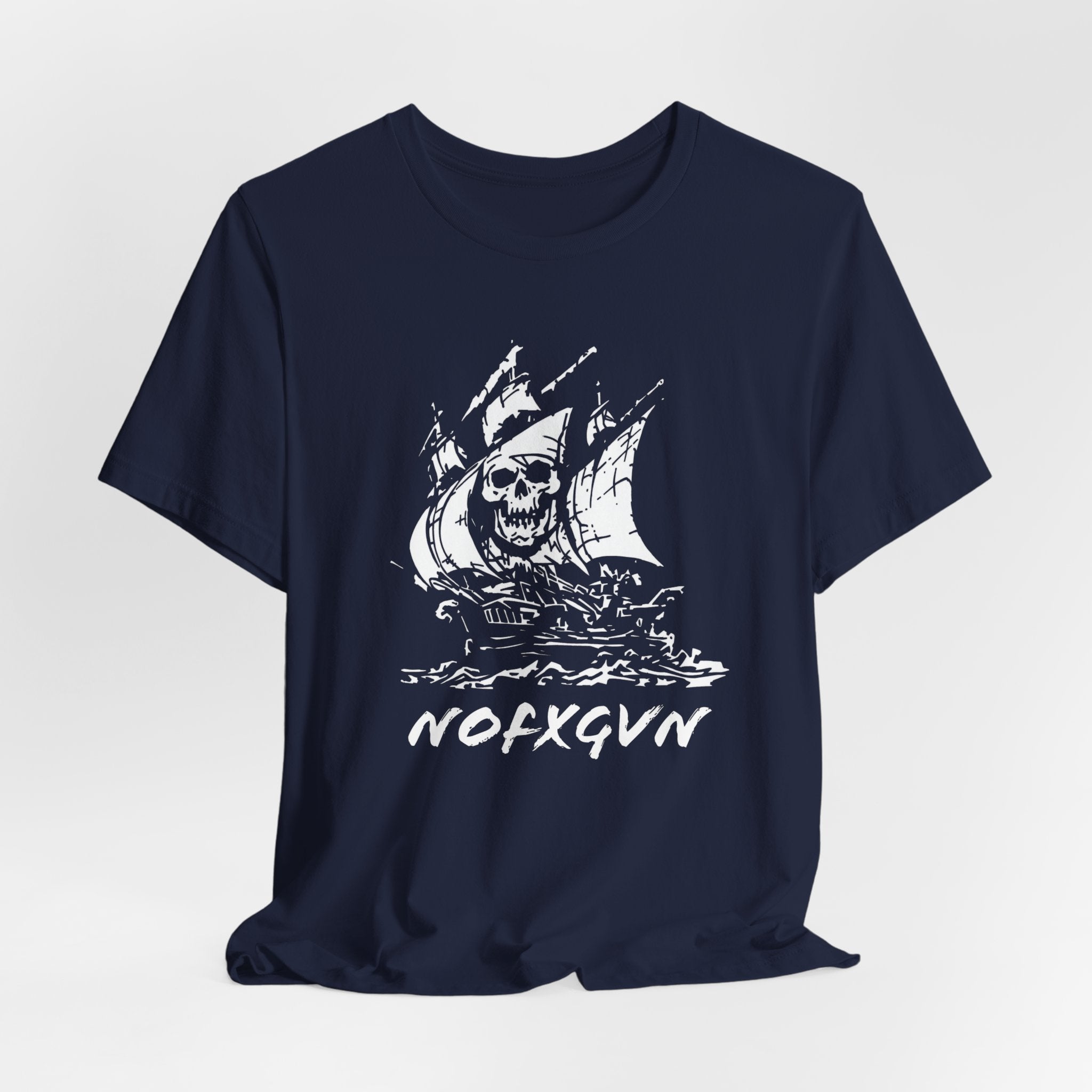 NOFXGVN 'Pirate Bay' Tee in Navy | NOFXGVN