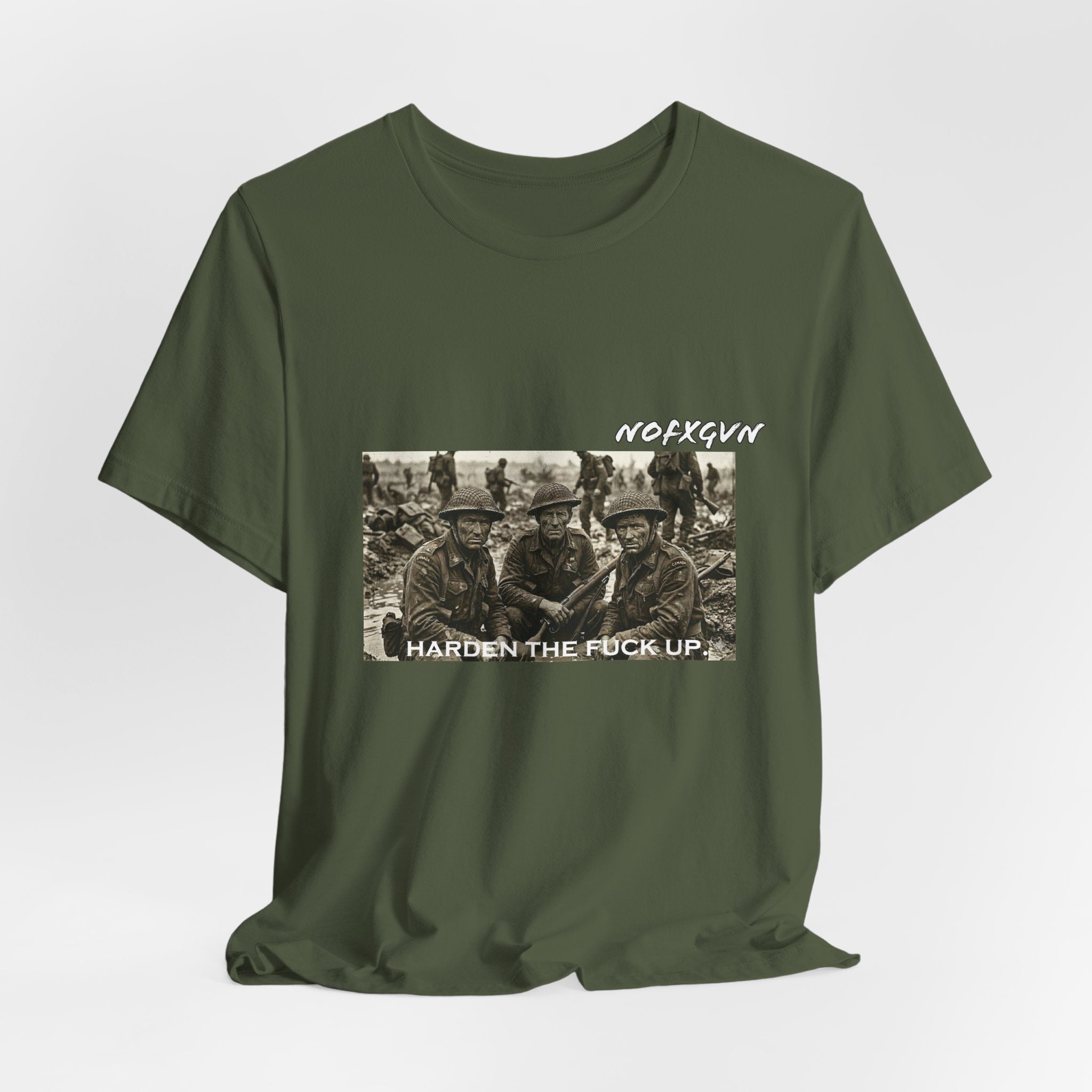 Vintage WWI Soldiers - Harden The Fuck Up tee