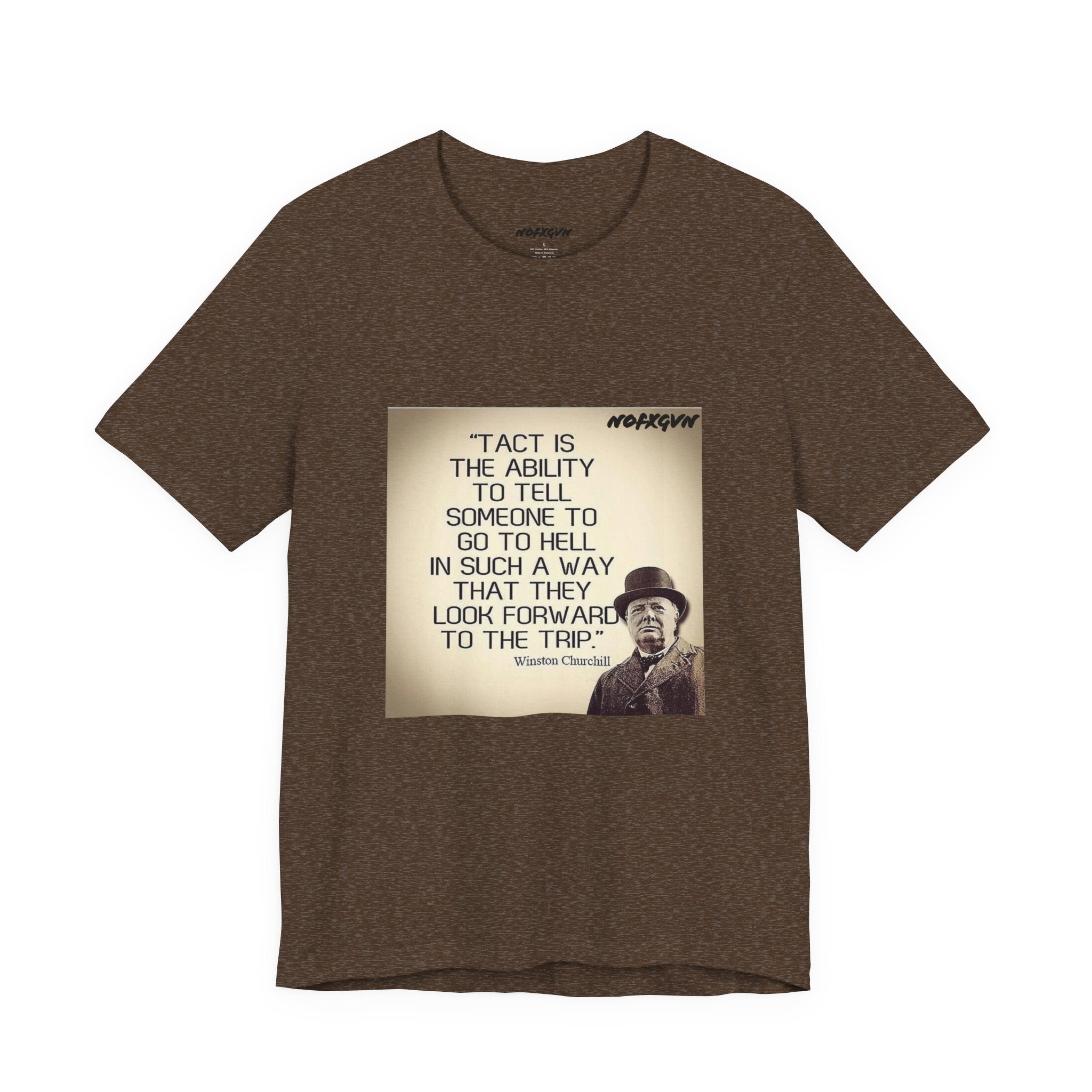 CHURCHILL Quote Tee