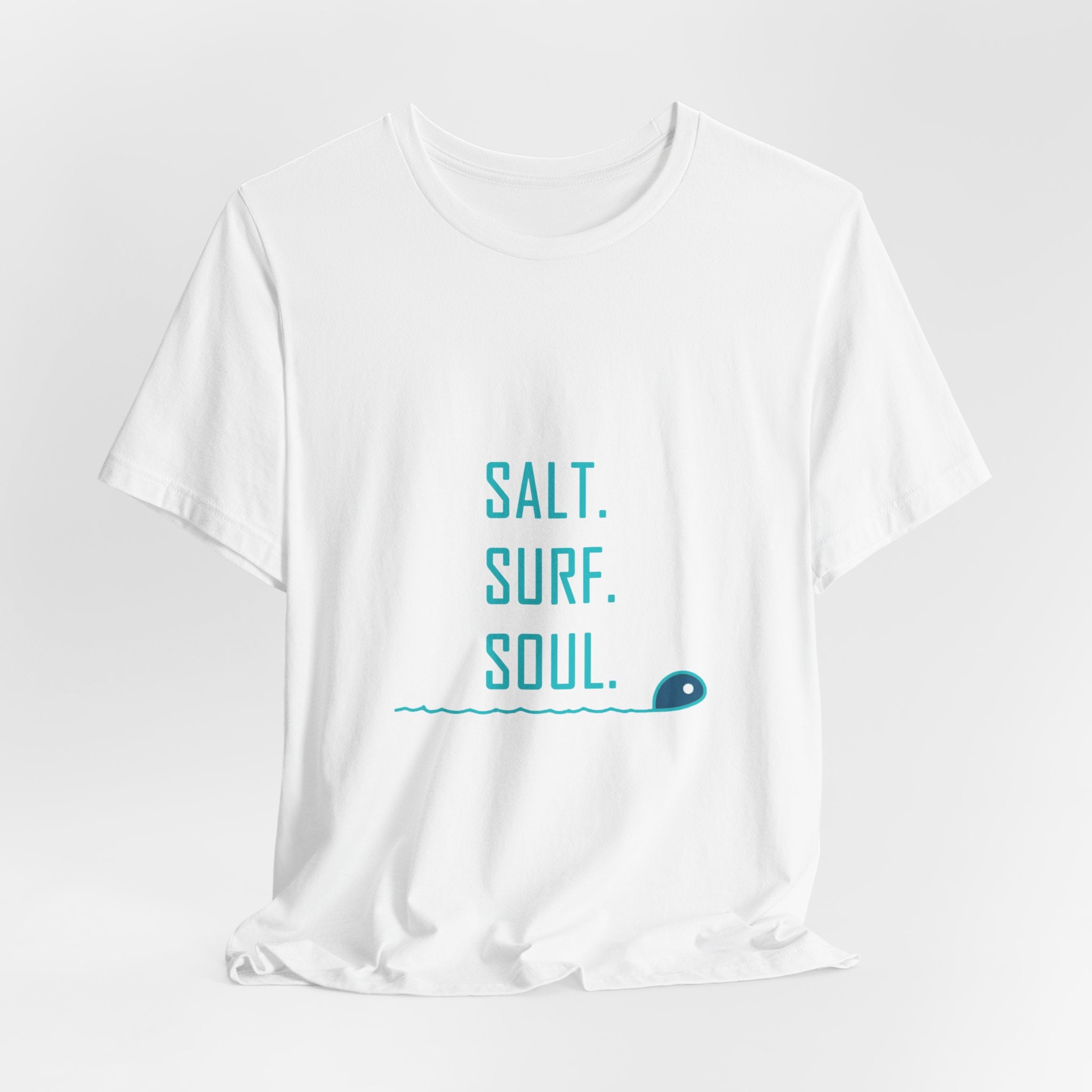 Salt. Surf. Soul. Tee — Minimal Surf Graphic T-Shirt