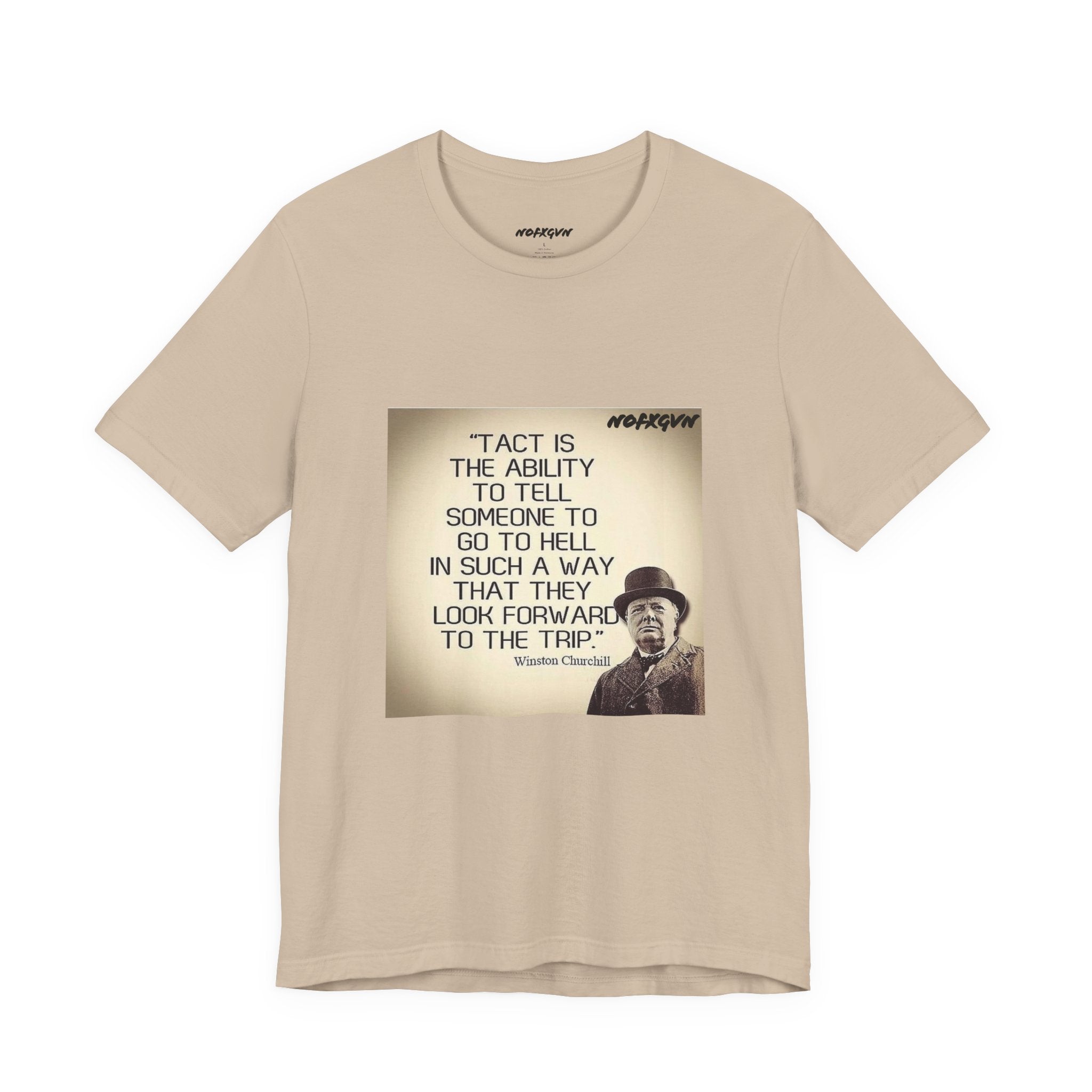 CHURCHILL Quote Tee