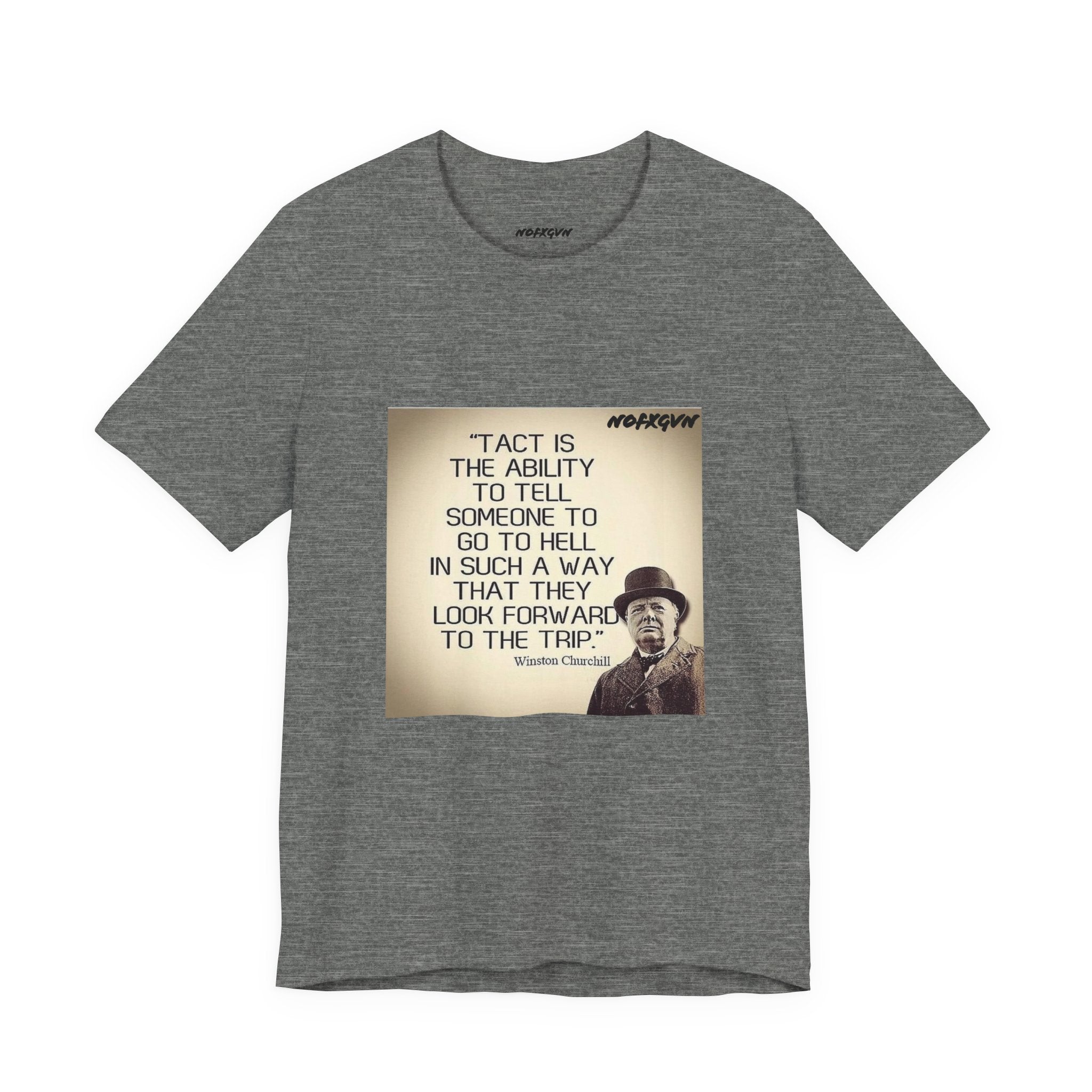 CHURCHILL Quote Tee