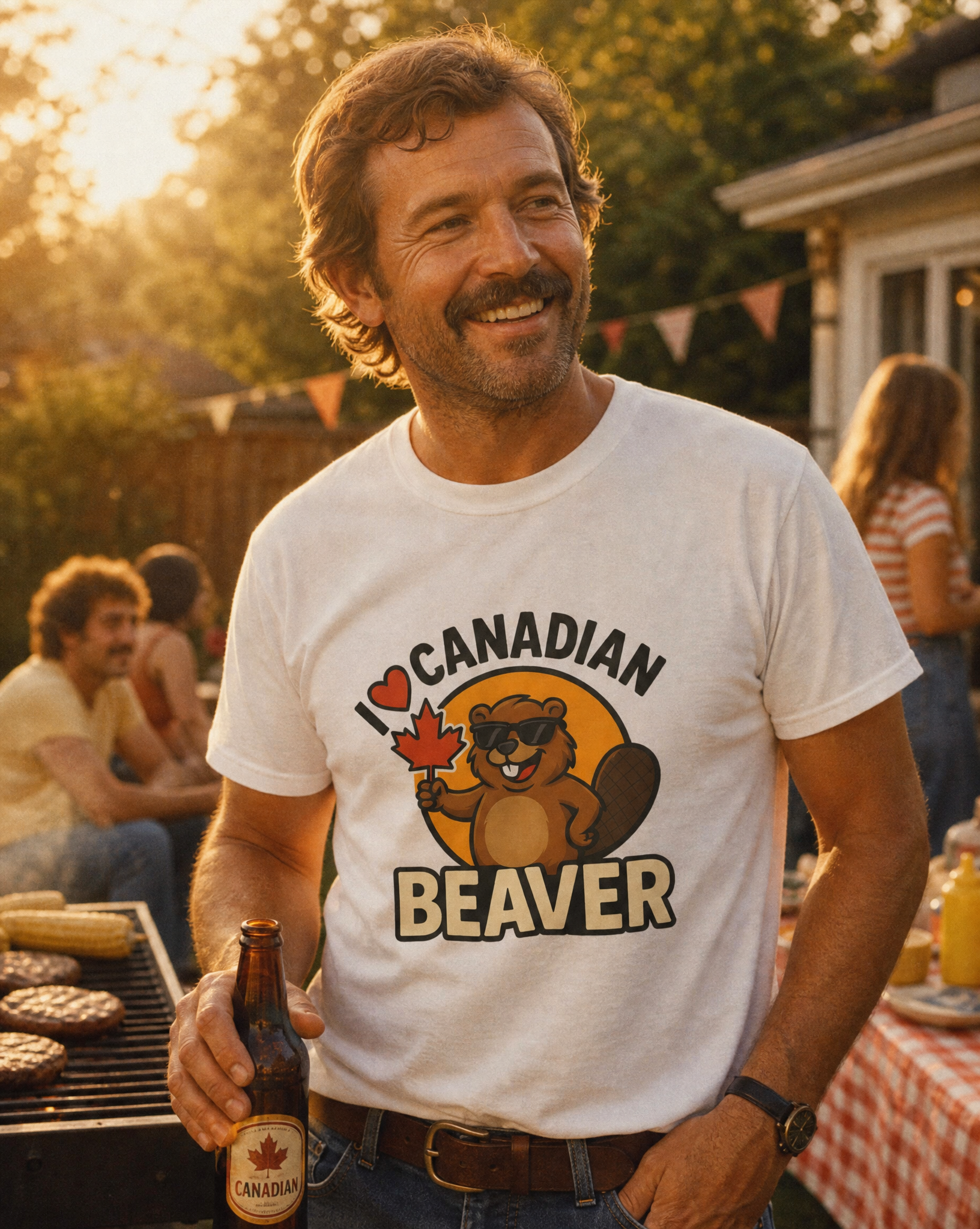 I LOVE CANADIAN BEAVER t-shirt | NOFXGVN