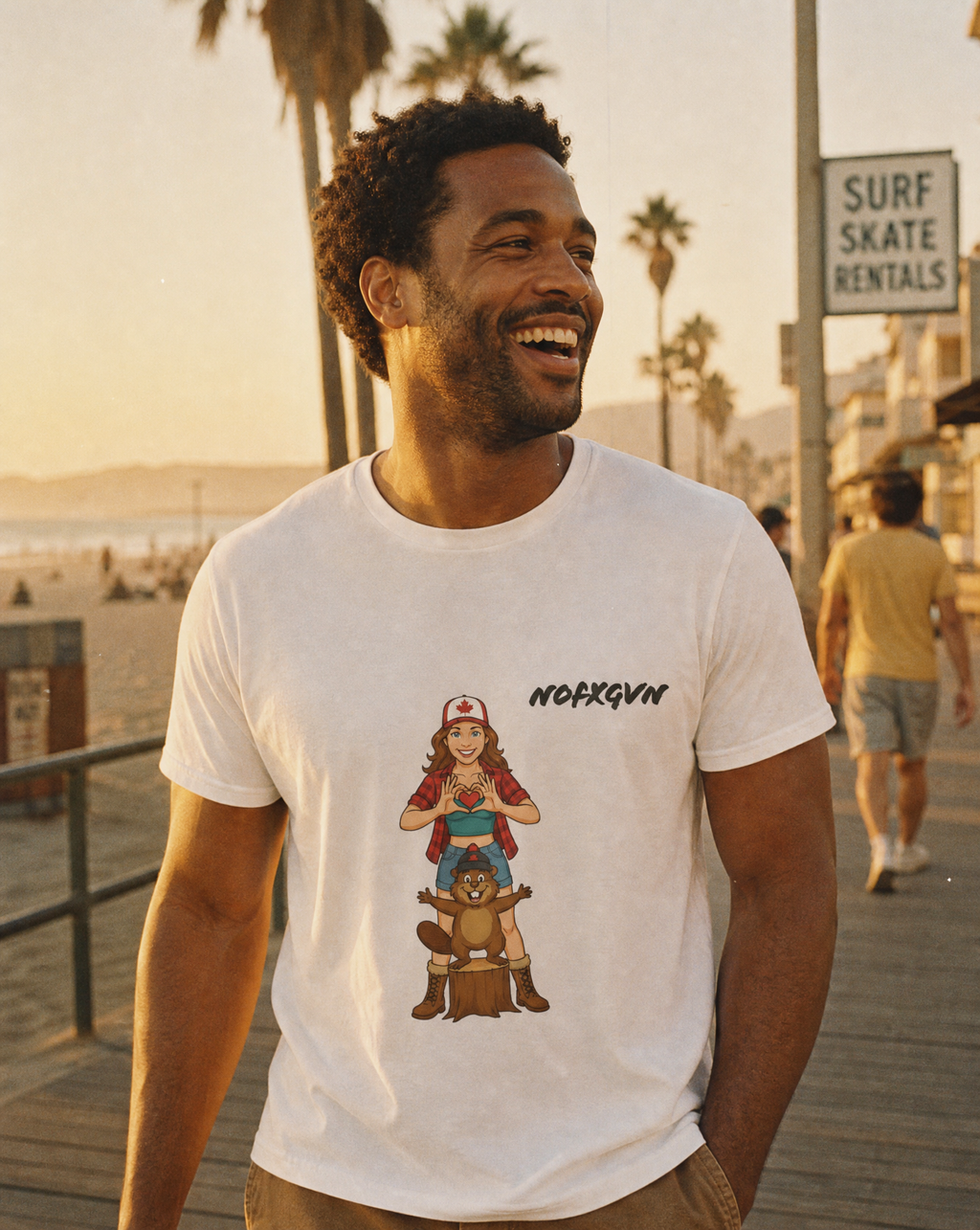 I LOVE CANADIAN BEAVER 2 t-shirt | NOFXGVN