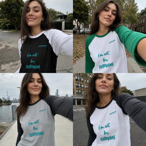 I'm Not For Everyone" Casual Baseball Tee | NOFXGVN