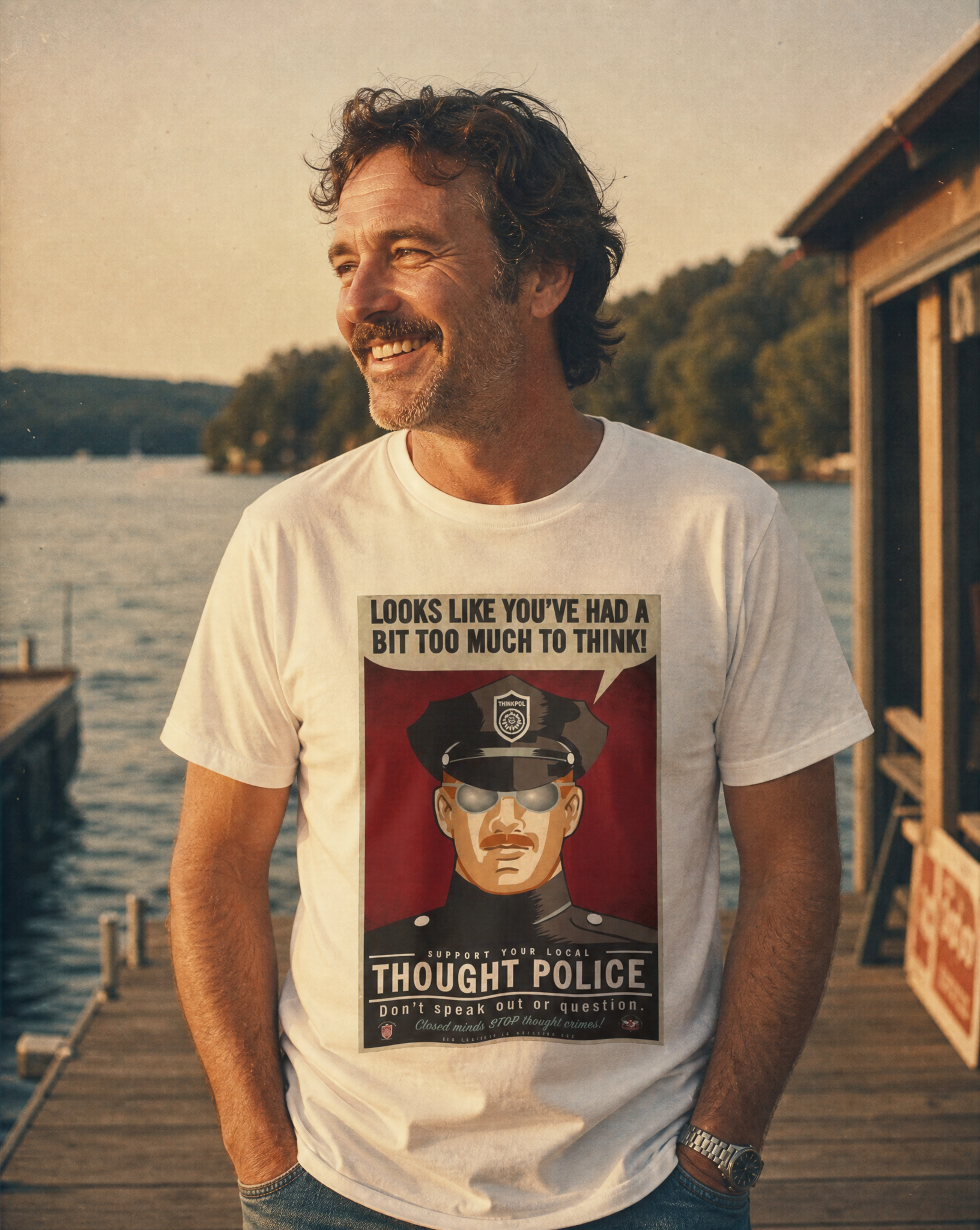 Thought Police Unisex Tee | NOFXGVN